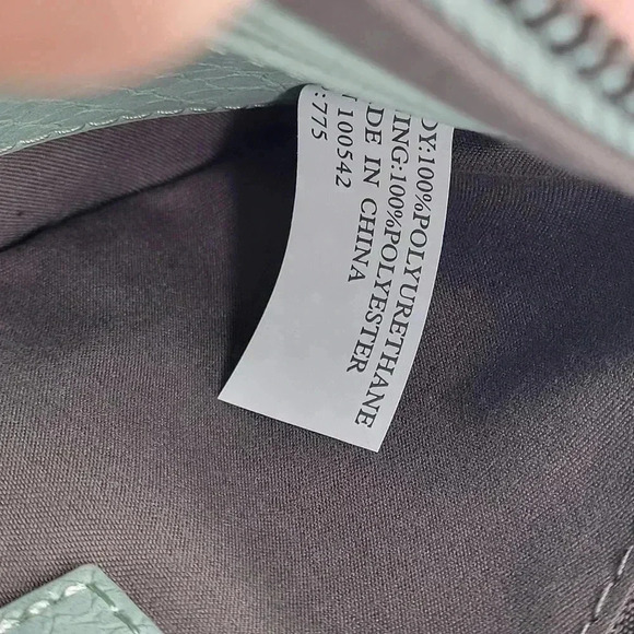 JOY Susan Crossbody Clutch Phyton Print Bag Seafoam Green Zip Pockets Rectangula - Picture 6 of 13